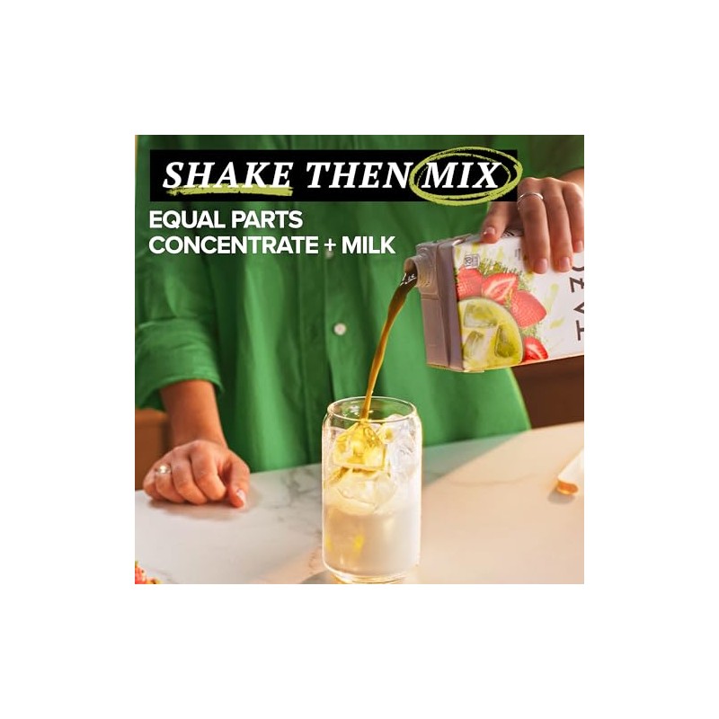 TAZO Strawberry Matcha Latte Concentrate - Delicious & Versatile
