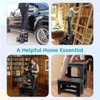 MavHubrix Folding 2-Step Stool for Adults,Small Collapsible Portable Foot Stool,Foldable