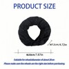 2 Pcs Wheelchair Tire Cover, Waterproof Wheel Covers, Black Wheel
