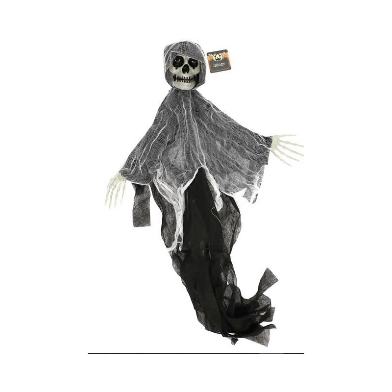 Greenbrier International Skeletal Ghouls 36x24 Inches Grey 30x24