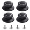 4Pcs Universal Pot Lid Top Replacement Knob,Heat Resistant and Prevent