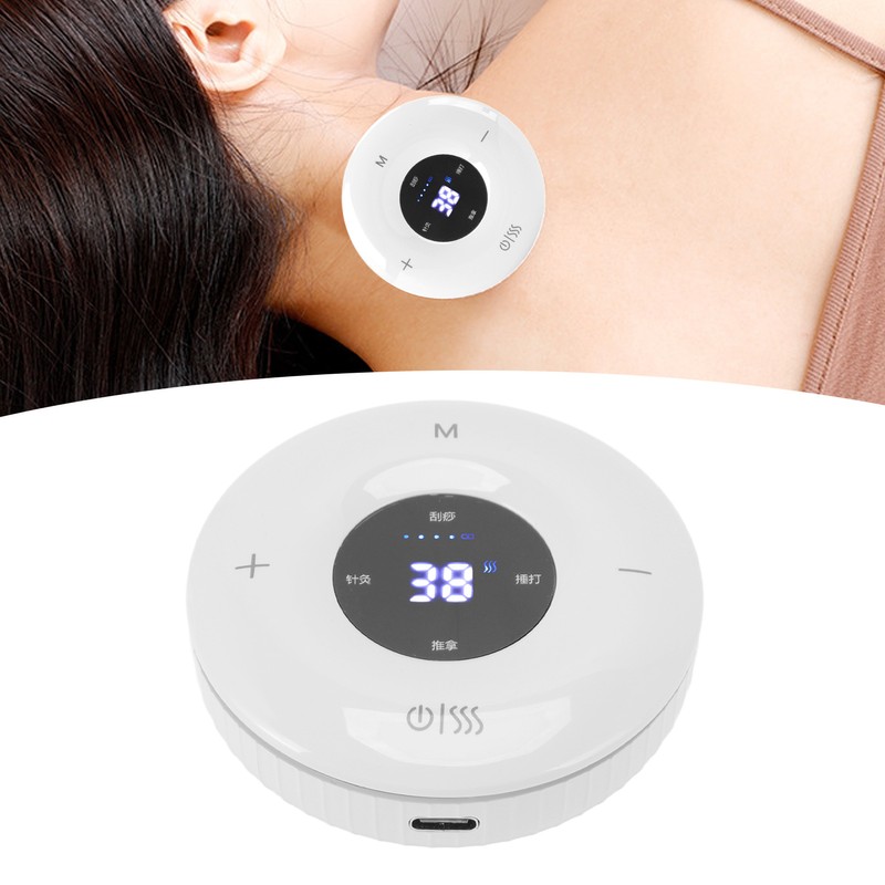 Electric Gua Sha Scrapping Massager USB Charging Multi Function Physical