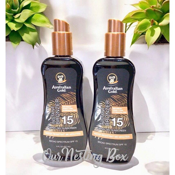 Australian Gold 2 Australian Gold Spray Gel Instant Bronzer SPF