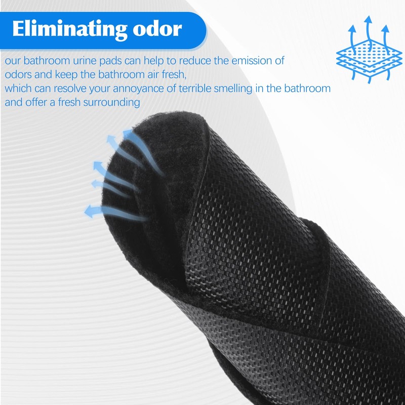 Nuanchu 6 Pack Urinal Mats for Men Bathroom Commercial Urinal