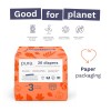 Pura Size 3 Eco-Friendly Diapers (9-20 lbs) Totally Chlorine Free
