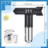 10 Pcs Spray Tips Reversible Spray Tip Airless Spray Nozzles