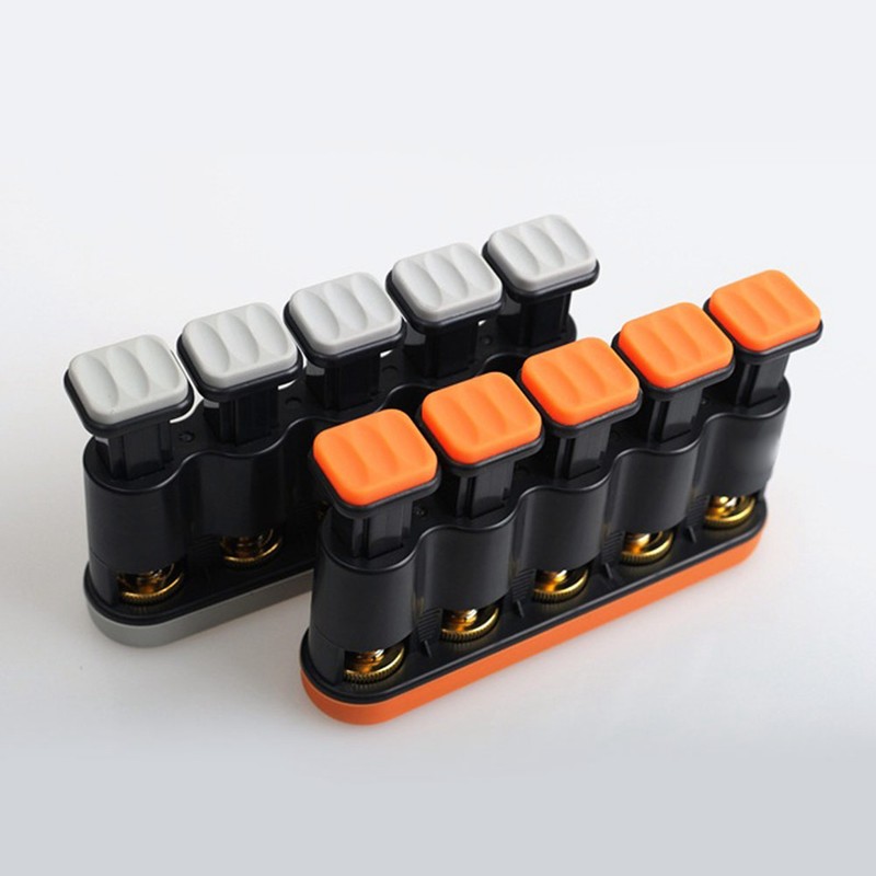 Finger Strengthener Exerciser Adjustable Tension Plastic Trainer for Musician Guitarist