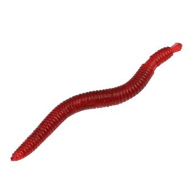 [Orurudo Fishing Equipment] Soft Worm Earthworm, Total Length: 1.5 inches (3.8 cm), Width: 0.1 inches (3.5 mm), Approx. 0.01 oz (0.3 g), Bulk 50 Piece Set, Soft Lure, Fishing Bait, Worm-Shaped