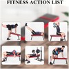 Flat Weight Bench, Multi-Position Bench Press for Full Body Workout,