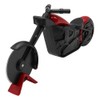 Tiardey Motorcycle Pizza Stainless Steel Pizza Two Wheel with Non-Stick