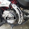Chrome Muffler Pipe Cover Compatible with Honda Monkey 125 Z125M