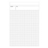 Maruman Mnemosyne Notepad and Holder, blk