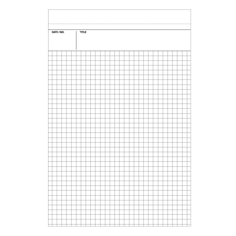 Maruman Mnemosyne Notepad and Holder, blk