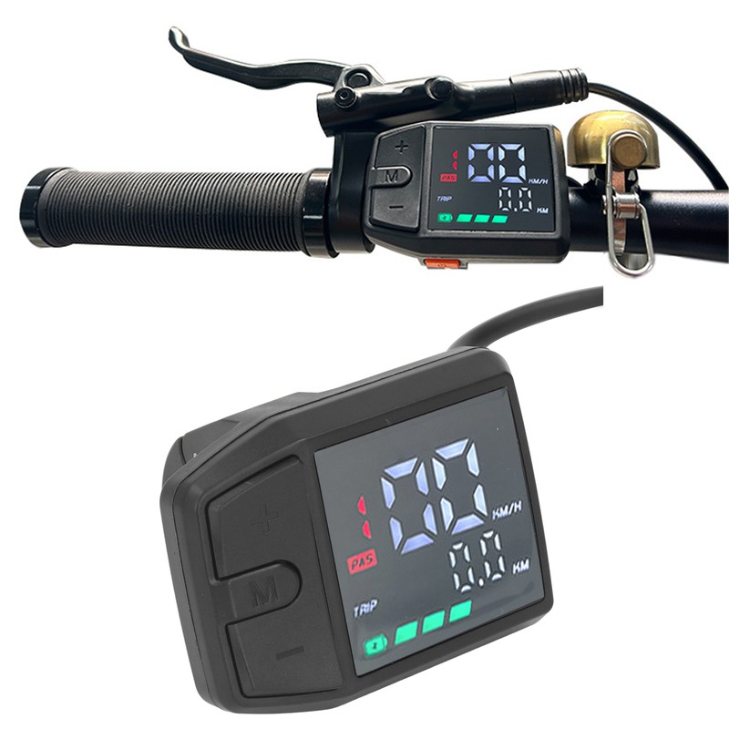 Electric Bike LCD Display Waterproof Multifunctional Color LCD Display Control