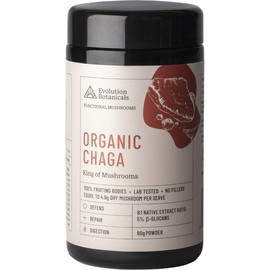 Evolution Botanicals Organic Chaga King of Mushrooms 80g