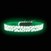 Convenience Reflect Glow Collar S (40), White Leopard Print