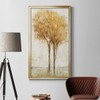 Renditions Gallery Falling Leaves II Home Décor 12"x24" inches Gold