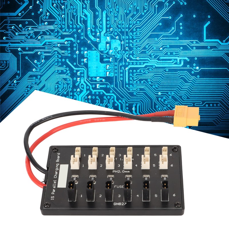 GNB27 JST PH 2.0 Connector 1S RC Lipo Battery Parallel