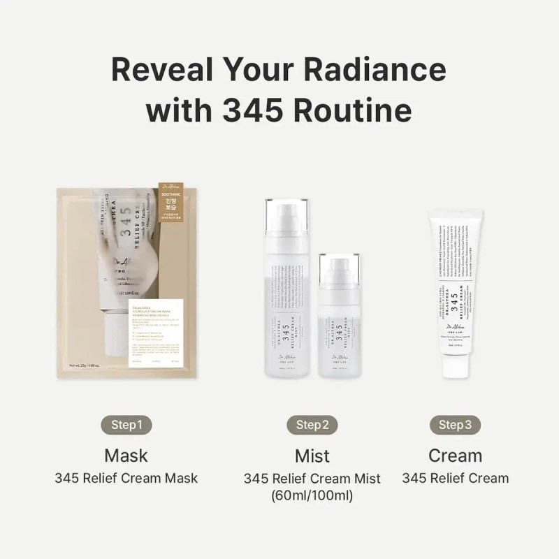 . 345 Relief Cream & Mist Duo Relajante Recuperacin E
