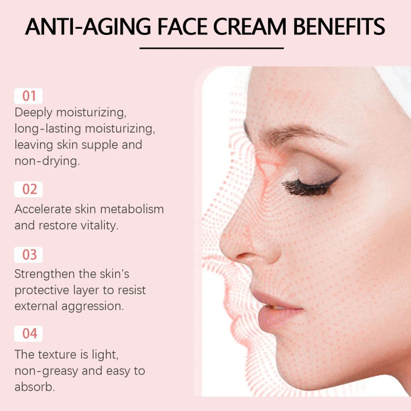 Crema Facial Hidratante U Bloodss Hidratante Antiarrugas