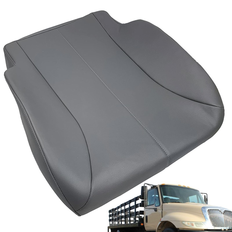 labwork Front Driver Side Bottom Gray Artificial Leather Seat Cover