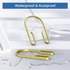 Shower Curtain Hooks Rings，Double Sided Shower Curtain Hooks Rust Proof，12