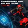 Brushless Cordless Drill Set,12V Power Drill Set with Battery and