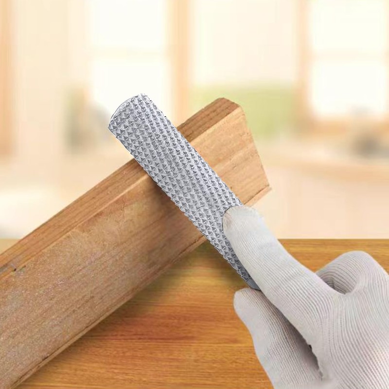 HAICN Steel Flat Rasp File 4 in 1 Files Semi-Circular