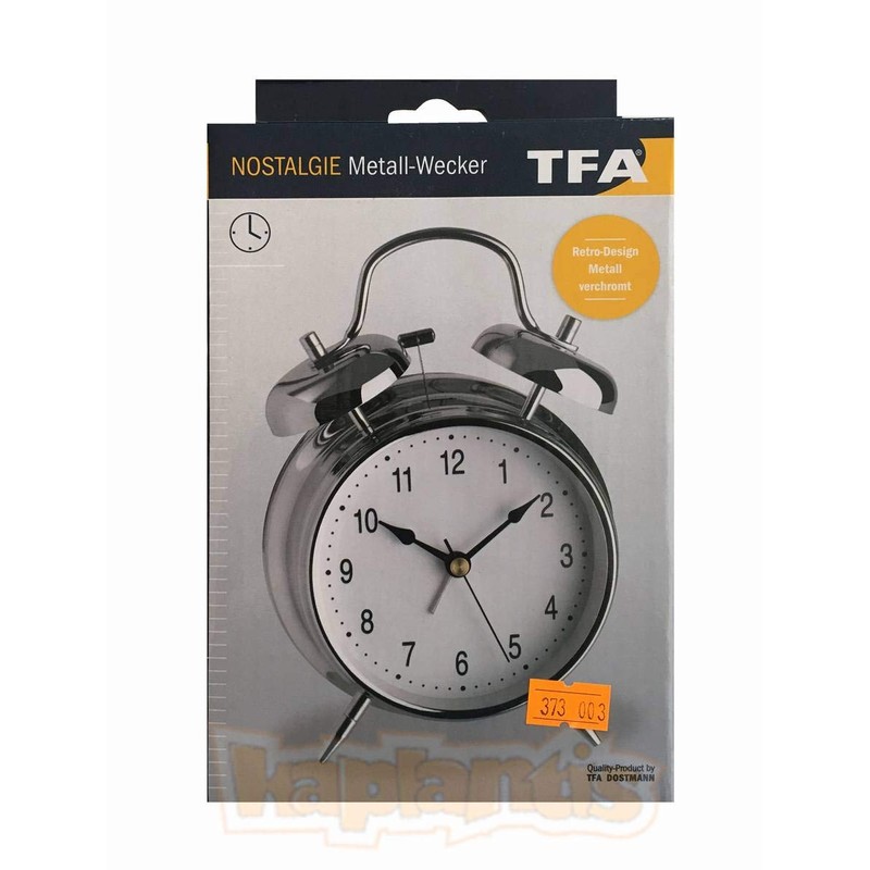 TFA 'Nostalgie' (Nostalgia) 98.1043 Electronic Alarm Clock