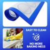 Jenaluca Silicone Baking Mat 2 Pack Non Stick with Cookie