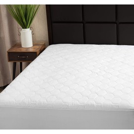 THE GRAND California King Mattress Pad, Fitted, Deep Pockets Bed Protection, Hypoallergenic & Breathable Cal King Mattress Cover (72x84)
