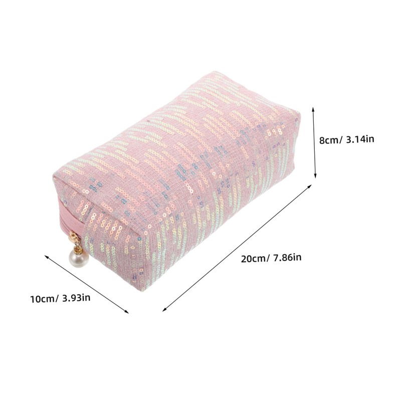 CHILDWEET Cute Portable Travel Makeup Bag for Women Versatile Toiletry