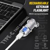 Zypilatsry 1200LM Super Bright Mini Led Flashlights USB Rechargeable Small