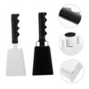 Kisangel 2pcs Shaking Hand Bell Cowbell Musical Instrument for Sports