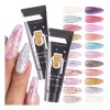 Veraly Polygel Acrigel Decoración Uñas Glitter Manicure Nails 10pz