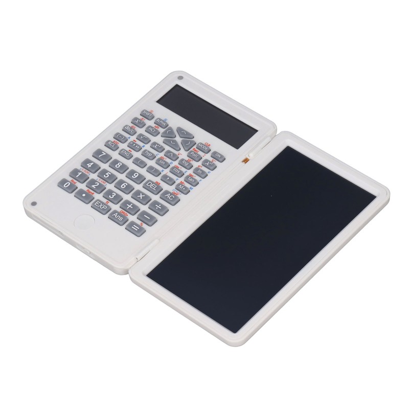 Scientific Calculator Multifunctional Function Calculator with Erasable Writing Board for