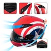 VCAN VX Lightweight Full Face Motorcycle Street Bike Helmet with
