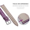 BINLUN Leather Watch Strap Quick Release Replacement Crocodile Leather Watch