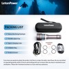 LetonPower Tynny-16sx 2000 Lumens Dive Lights Scuba Diving, 5 Modes