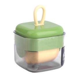 Mini Lint Roller, Portable Reusable Lint Remover with Cover Handle Manual Small Washable Sticky Roller Household Cleaner Accessory Brushes for Cloth Furniture Travel Supplies PET Hair Cat Dog (Green)