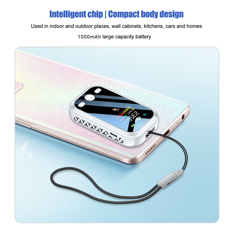 CO2 Meter USB Infrared 3.7V Intelligent Chip 1000mAh Battery Digital
