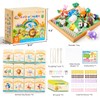 Shuttle Art Air Dry Clay for Kids - Zoo Town,