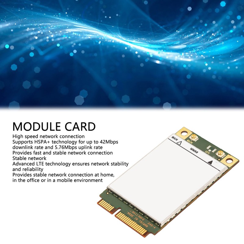 4G LTE Mini PCIE Network Card HSPA+ Wireless Network Card