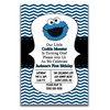 The Melange Market Cookie Monster Inspired Birthday Party Invitation, 20