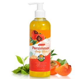Hoveimpee Persimmon Body Wash for Women Men Odor Controlling, Natural Deodorizing and Purifying Pesimmon Soap for Old People Smell Nonenal Soap, 10.12 Fl. Oz