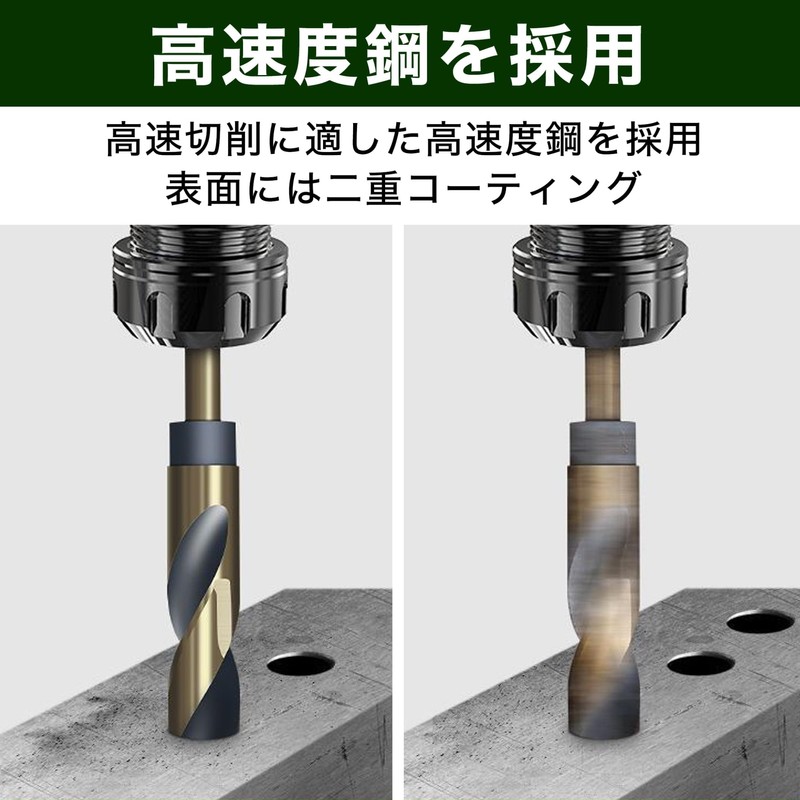 Felimoa 4341 Pinch Shank Drill, Approx. 1.0 inches (25 mm),