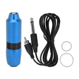 Alloy Rotary Tattoo Pen Professional Salon Ergonomic RCA Tattoo Motor Machine for Tattoo Artist Novice Blue