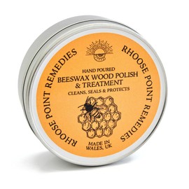Premium Beeswax Wood Polish & Furniture Wax – Hand Poured Wood Conditioner | Eco-Friendly & Non-Toxic | Protects & Restores All Wood: Furniture, Toys, Cutting Boards, Ornaments (1 Fl Oz)