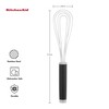 KitchenAid Flat Whisk, Black, 11.5-Inch