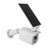 Solar Powered Fake Security Camera with Light IP65 Waterproof Simulated